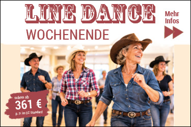 Gruppe Menschen beim Tanzen - Line Dance