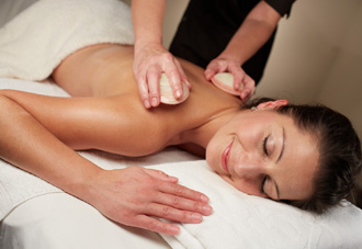 Anwendung Massage